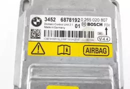 0265020807 блок управління airbag (srs) BMW 6 F12 F13 2011
