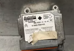 600237500 блок управління airbag (srs) Citroen Xsara 2000