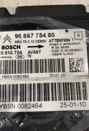 YBS0082464 блок управління airbag (srs) Peugeot 3008 I 2011