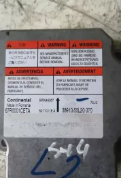3891055L20 блок управління airbag (srs) Suzuki SX4 2013