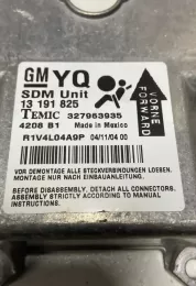R1V4L04A9P блок управления AirBag (SRS) Opel Astra H 2004