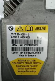 924809501 блок управління airbag (srs) BMW 7 F01 F02 F03 F04 2011