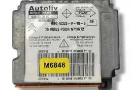 M6848 блок управління airbag (srs) Citroen Xsara 2001