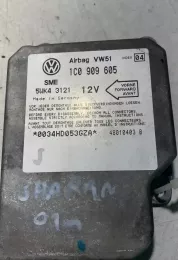 48010403B блок управління airbag (srs) Volkswagen Sharan 2001