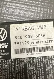 09H027S2521 блок управління airbag (srs) Volkswagen PASSAT B6 2010