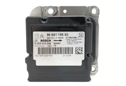 0285010204 блок управління airbag (srs) Peugeot 3008 I 2009