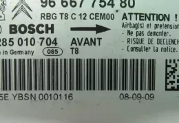 0285010704 блок управління airbag (srs) Peugeot 3008 I 2010
