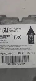 DXS02070243 блок управління airbag (srs) Opel Vectra C 2005