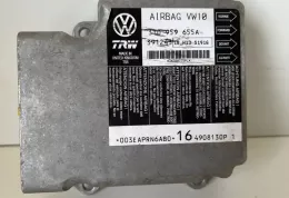 H13S1916 блок управління airbag (srs) Skoda Superb B6 (3T) 2009