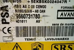 48587 блок управления AirBag (SRS) Citroen C3 2002