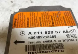500402212288 блок управления AirBag (SRS) Mercedes-Benz CLS C219 2008