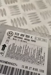 5C0959655K блок управління airbag (srs) Volkswagen Jetta VI 2014