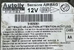 611017700A блок управління airbag (srs) Fiat Doblo 2007