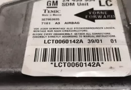 LCT0060142A блок управления AirBag (SRS) Opel Corsa C 2003
