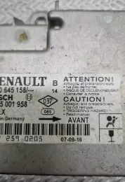 072590205 блок управления AirBag (SRS) Renault Clio III 2008