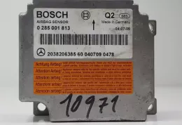 600407090478 блок управления AirBag (SRS) Mercedes-Benz CLK A209 C209 2005