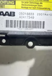 2001MAY02 блок управління airbag (srs) Saab 9-3 Ver2 2007