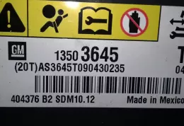 AS3645T090430235 блок управления AirBag (SRS) Opel Insignia A 2009