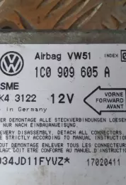 0034JD11FYVZ блок управления AirBag (SRS) Volkswagen Golf IV 2001