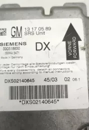330518671 блок управління airbag (srs) Opel Signum 2006