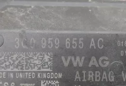 2589415 блок управління airbag (srs) Skoda Octavia Mk3 (5E) 2015
