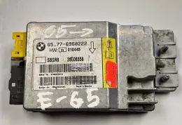 6960222 блок управління airbag (srs) BMW 7 E65 E66 2005