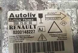 8200148227 блок управления AirBag (SRS) Renault Laguna II 2001
