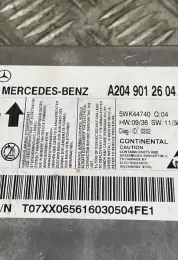 A2049012604 блок управління airbag (srs) Mercedes-Benz C W204 2009