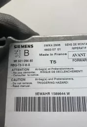 46030701 блок управління airbag (srs) Peugeot 307 2004