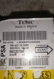 5EKB9F0030586C блок управления AirBag (SRS) Citroen C3 Pluriel 2010
