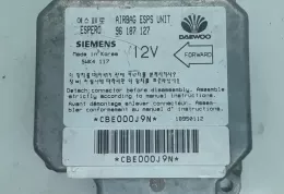96187127 блок управления AirBag (SRS) Daewoo Espero 1995