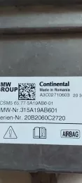 315A19AB701 блок управління airbag (srs) BMW 3 G20 G21 2020