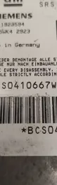 BCS0410667W блок управління airbag (srs) Opel Astra G 2000