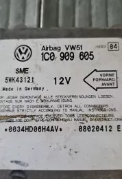 08020412E блок управління airbag (srs) Volkswagen Lupo 2002
