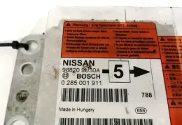 98209U30A блок управління airbag (srs) Nissan Note (E11) 2008