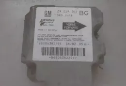 BGS0638229 блок управления AirBag (SRS) Opel Zafira A 2003