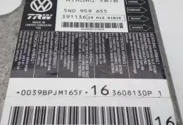 3608130P блок управления AirBag (SRS) Volkswagen PASSAT CC 2009