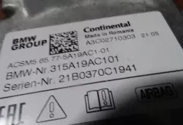 5A19AC1G01G02 блок управління airbag (srs) BMW 5 G30 G31 2021