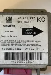KGS0030236Z блок управления AirBag (SRS) Opel Corsa B 1994