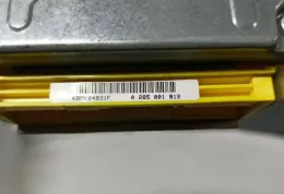 0205001812 блок управління airbag (srs) Mercedes-Benz CLK A209 C209 2003