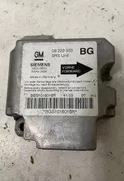BGS1016016R блок управления AirBag (SRS) Opel Zafira A 2004
