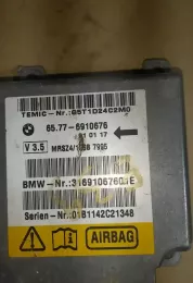 01B1142C21348 блок управления AirBag (SRS) BMW 5 E39 2002