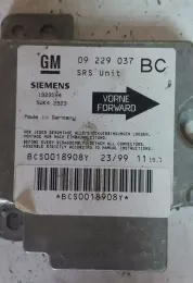 8080018908Y блок управління airbag (srs) Opel Astra G 2002