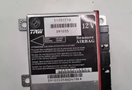 39103505860478KA блок управління airbag (srs) Fiat Grande Punto 2007