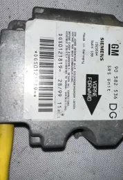 DGS0121819 блок управління airbag (srs) Opel Zafira A 2003