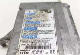 77960SKNE012M1 блок управління airbag (srs) Honda CR-V 2000