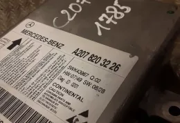 2078203226 блок управління airbag (srs) Mercedes-Benz E A207 2009