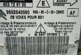 48824 блок управления AirBag (SRS) Citroen C4 I 2004