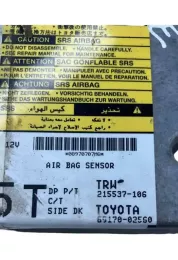 6917002560 блок управления AirBag (SRS) Toyota Auris 150 2009