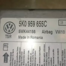 5C0959655B09W блок управління airbag (srs) Volkswagen Golf V 2008